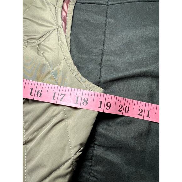 Eddie Bauer goose down quilted vest womens small gorpcore outdoor hiking casual - Picture 6 of 6